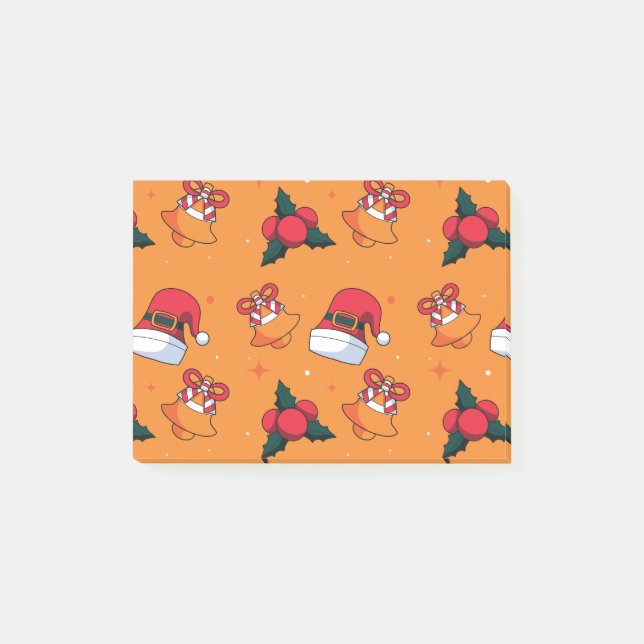Bloco De Notas Padrão de Natal 90 (Frente)