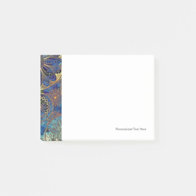 Bloco De Notas Padrão de rotação da arte (Frente)