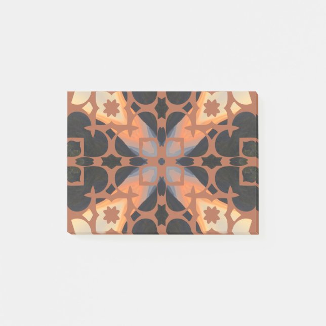 Bloco De Notas Padrão de Tan Retroativo (Frente)