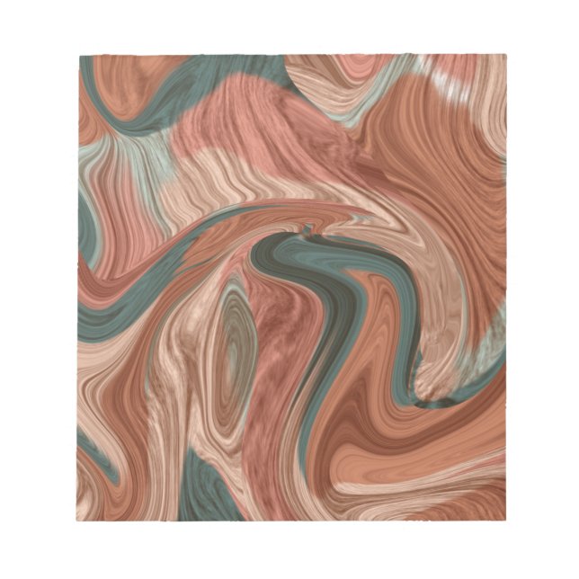 Bloco De Notas Padrão de Textura Marble (Frente)