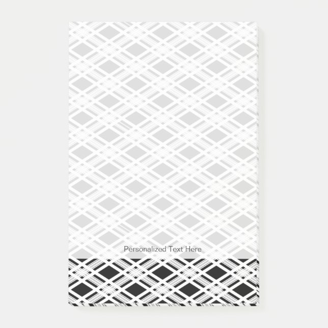 Bloco De Notas Padrão de Xadrez distribuído (Frente)