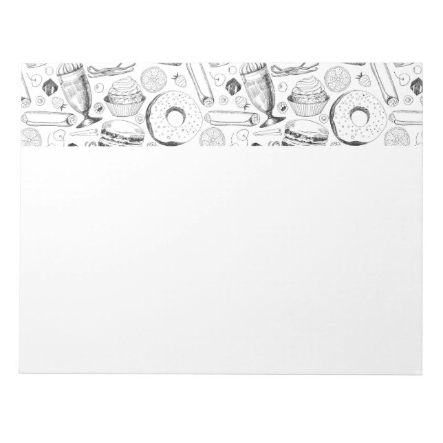 Bloco De Notas Padrão delicioso (Frente)