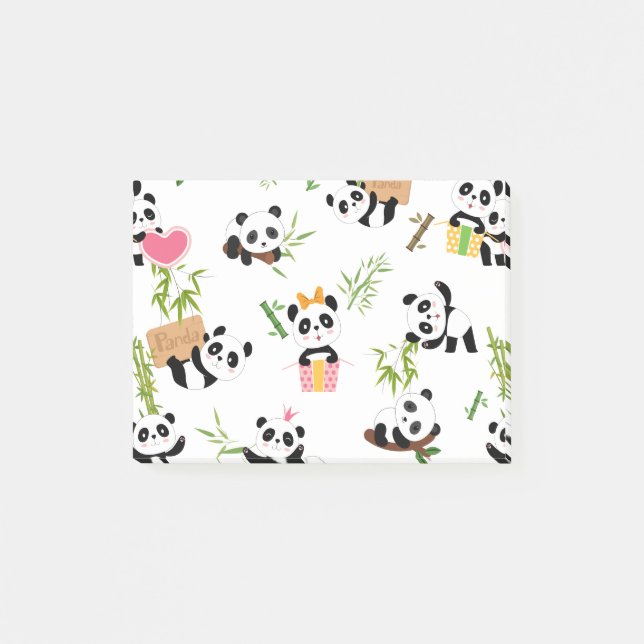 Bloco De Notas Padrão do Panda (Frente)