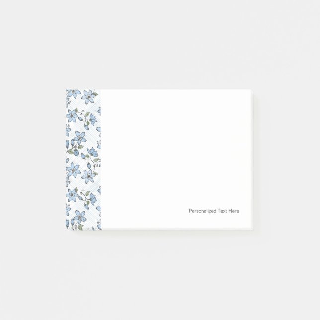 Bloco De Notas Padrão floral 2 2 (Frente)