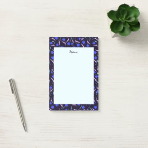 Bloco De Notas Padrão Floral de Primavera
