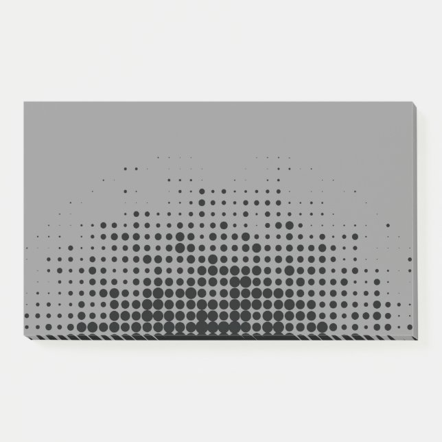 Bloco De Notas Padrão geométrico circular moderno, lúdico e urban (Frente)