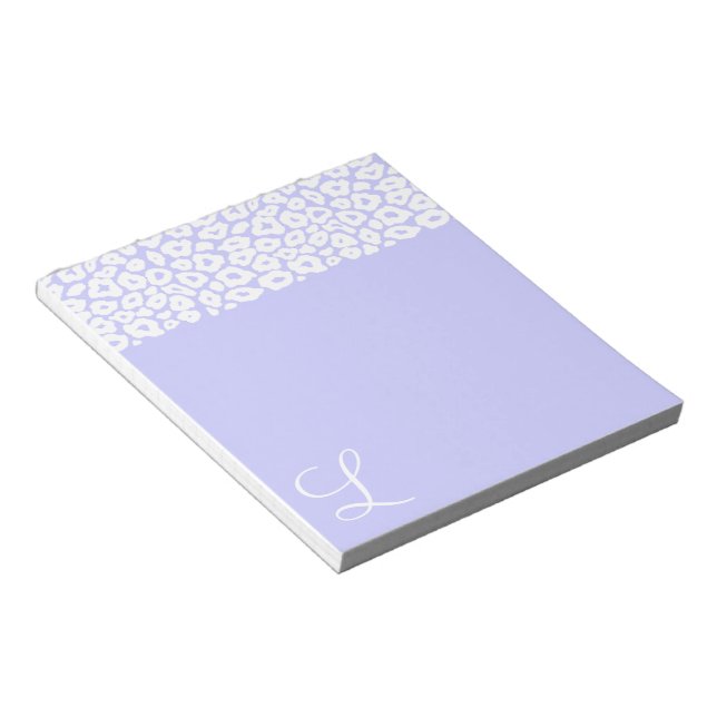 Bloco De Notas Padrão pop Leopard (Inclinado)