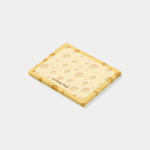 Bloco De Notas Padrão suíço de queijo