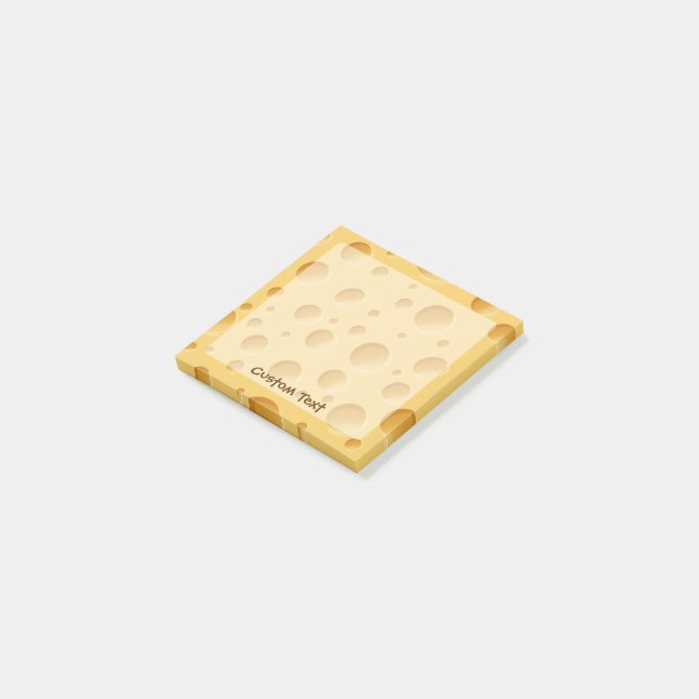 Bloco De Notas Padrão suíço de queijo (Inclinado)