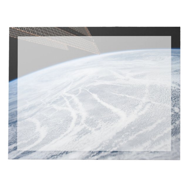 Bloco De Notas Padrões De Nuvem A Sul Das Ilhas Aleutas. (Frente)