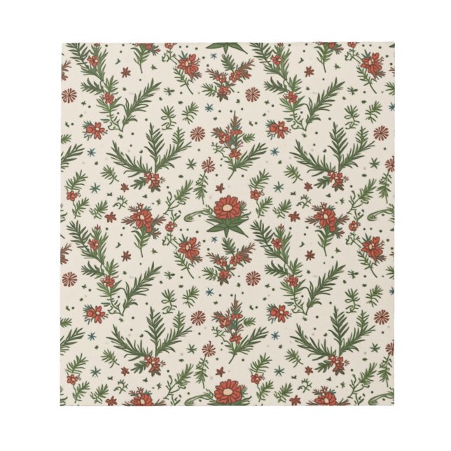 Bloco De Notas pads com padrão de Natal (Frente)
