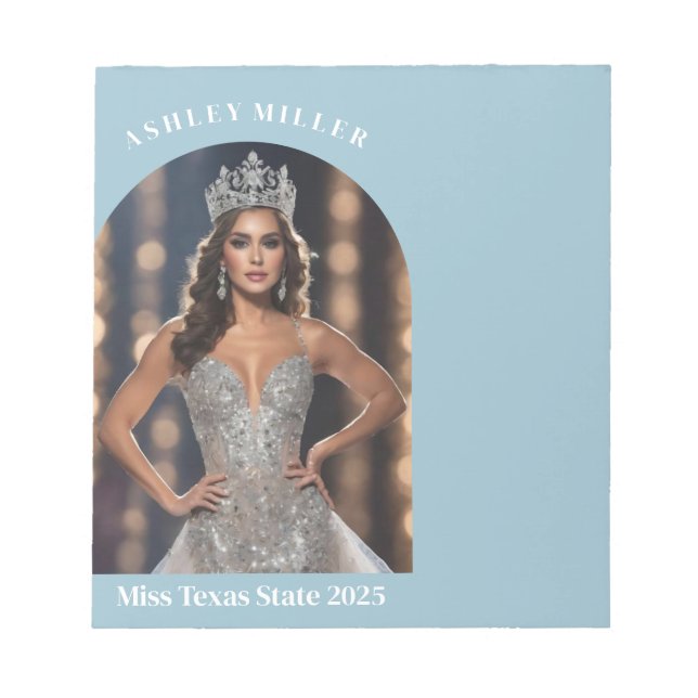 Bloco De Notas Pageant Autografic Pad (Frente)