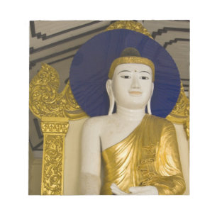 Bloco De Notas Pagode Shwedagon (Paya), grande local de templo qu