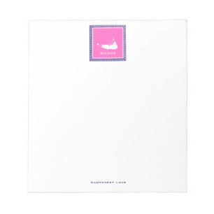 Bloco De Notas Painel de Nota de Código Zip Rosa Quente (Sconset)