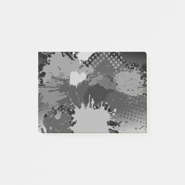 Bloco De Notas Paint Splash Patterno 2 (Frente)