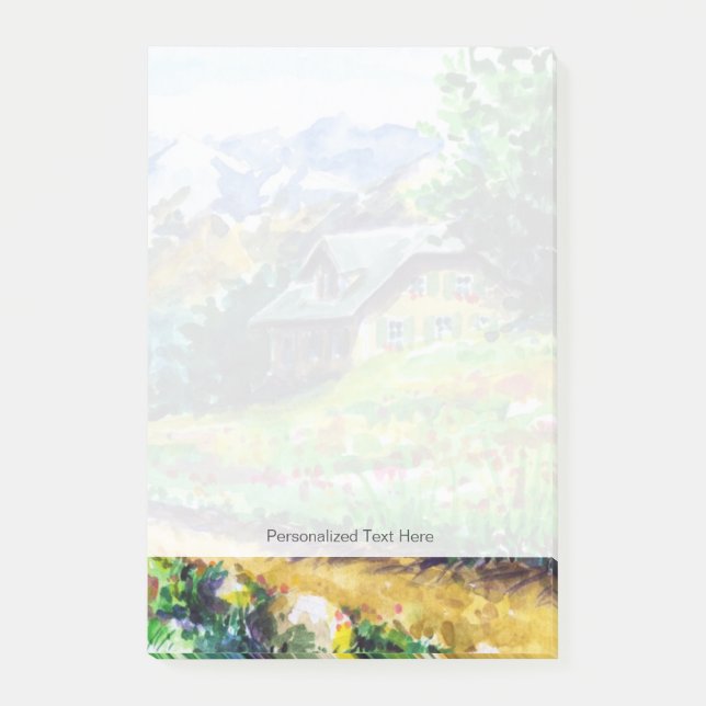 Bloco De Notas  Paisagem (Frente)
