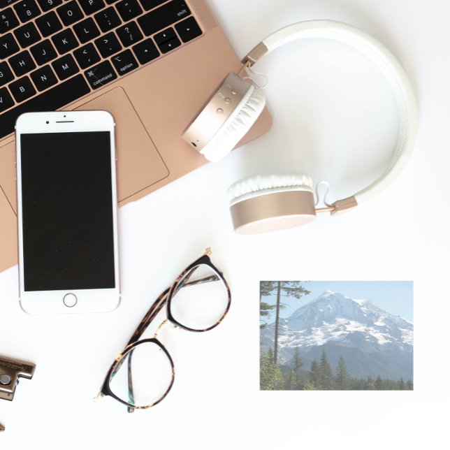 Bloco De Notas Paisagem de Rainier do Monte Majestoso (In Situ)