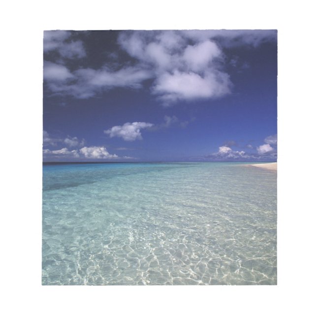 Bloco De Notas Paisagem insular, Ilha Vava'u, Tonga 2 (Frente)