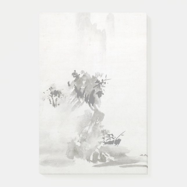 Bloco De Notas Paisagem Sesshu Toyo Haboku-Sansui (Frente)