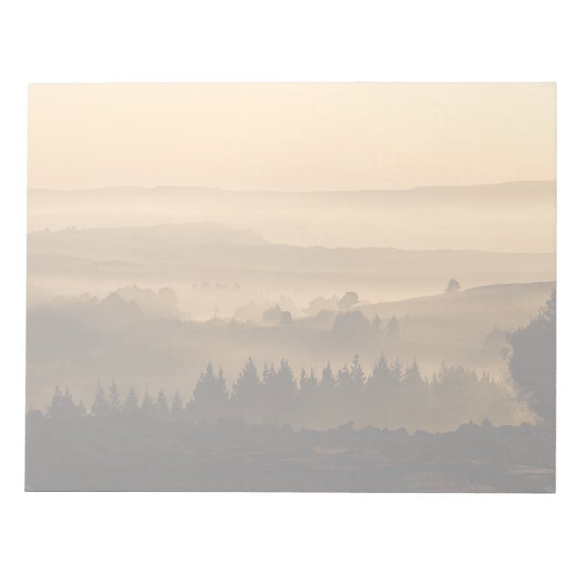 Bloco De Notas Paisagem solar (Frente)