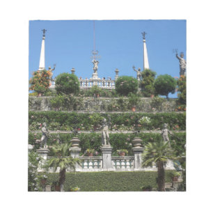 Bloco De Notas Palácio Borromeo em Stresa, Itália