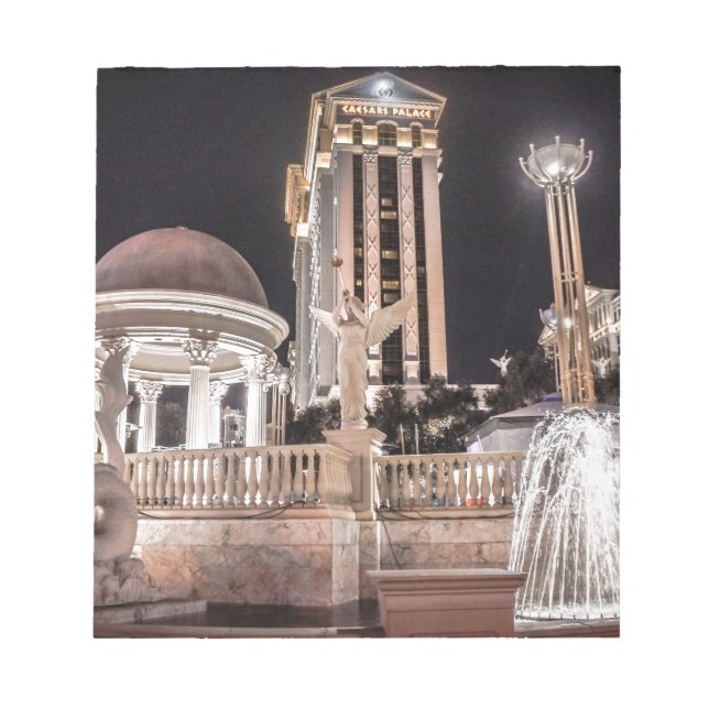 Bloco De Notas Palácio de César Las Vegas Hotel City (Frente)