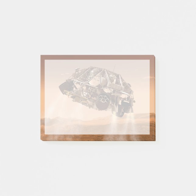 Bloco De Notas Palco Rover & Descent Para O Laboratório De Ciênci (Frente)