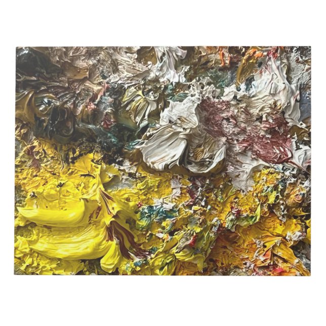 Bloco De Notas Paleta de artistas #1 (Frente)