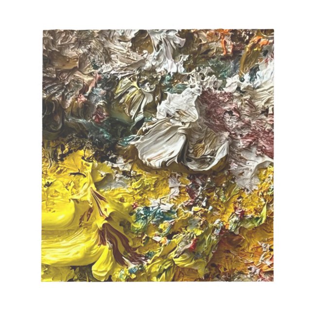 Bloco De Notas Paleta de artistas #1 (Frente)