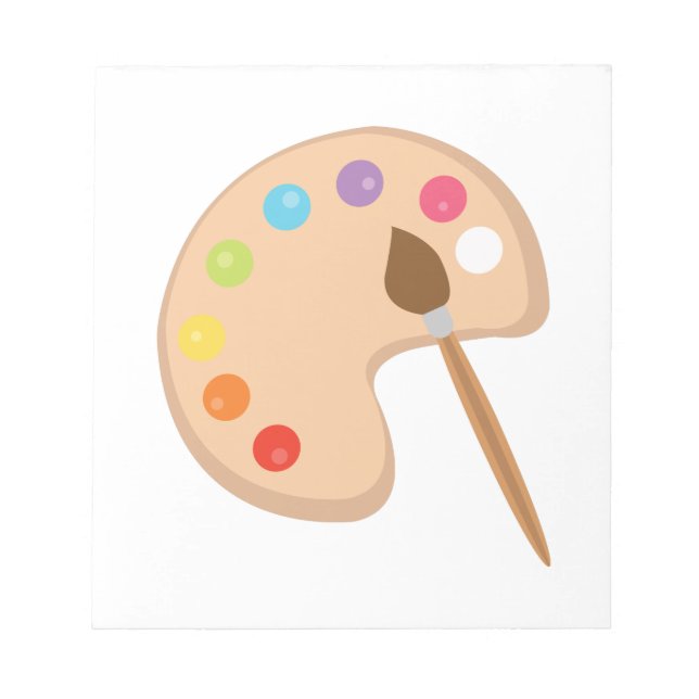 Bloco De Notas Paleta de Tinta (Frente)