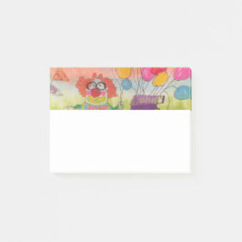 Bloco De Notas Palhaço Engraçado com Balões