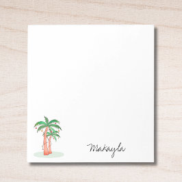 Bloco De Notas Palm Trees Personalizadas