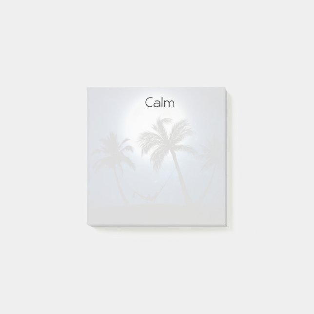 Bloco De Notas Palmeiras ao luar (Frente)