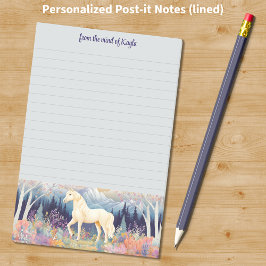 Bloco De Notas Palomino Horse Girl Wildflower Slogan Personalizad