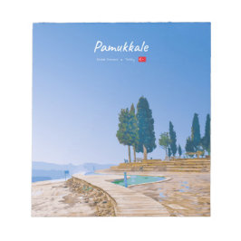 Bloco De Notas Pamukkale, Turquia - Piscinas Termais