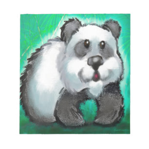 Bloco De Notas Panda Bear