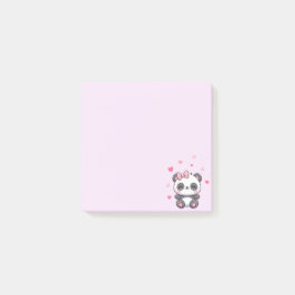 Bloco De Notas Panda Notas