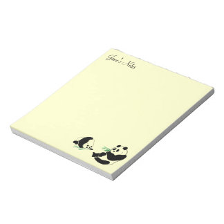 Bloco de notas Panda Pessoal