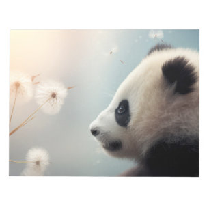 Bloco De Notas Panda Wild Animal Tranquilo Pacífico