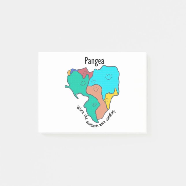 Bloco De Notas Pangea Continente Cudling Multicolor (Frente)