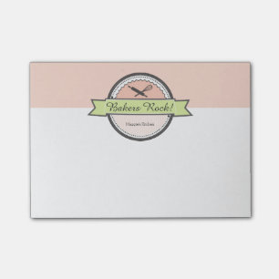 Bloco De Notas panificação de papel a cores personalizado