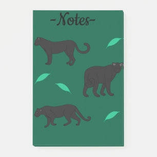 Bloco De Notas Panteras Negras