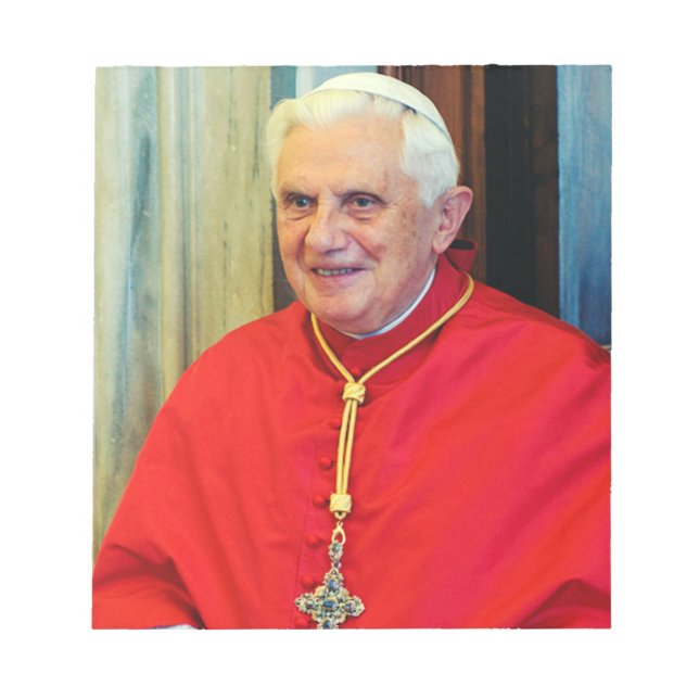 Bloco De Notas Papa alemão Bento (Frente)