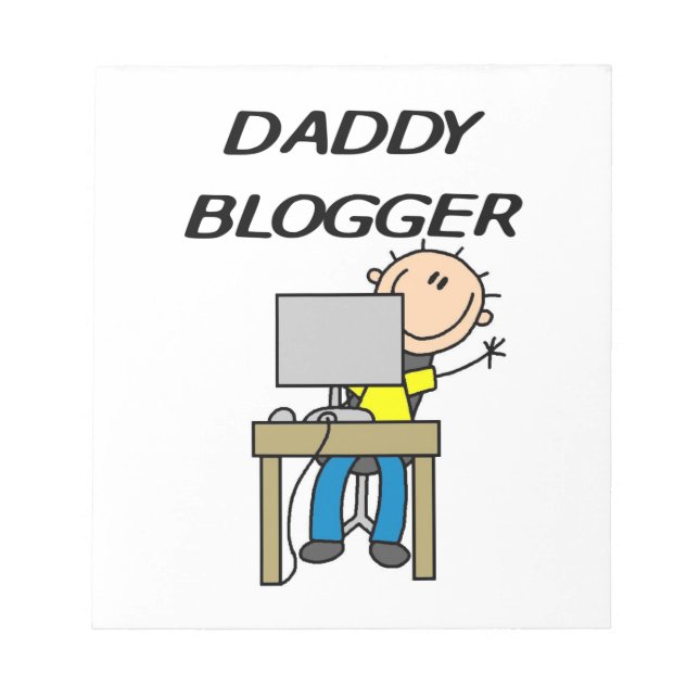 Bloco De Notas Papai Blogueiro (Frente)
