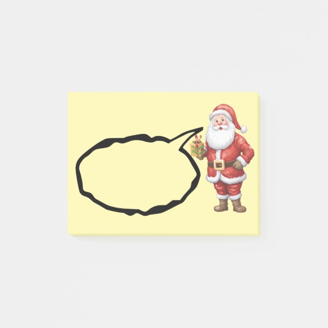Bloco De Notas Papai Noel (Frente)