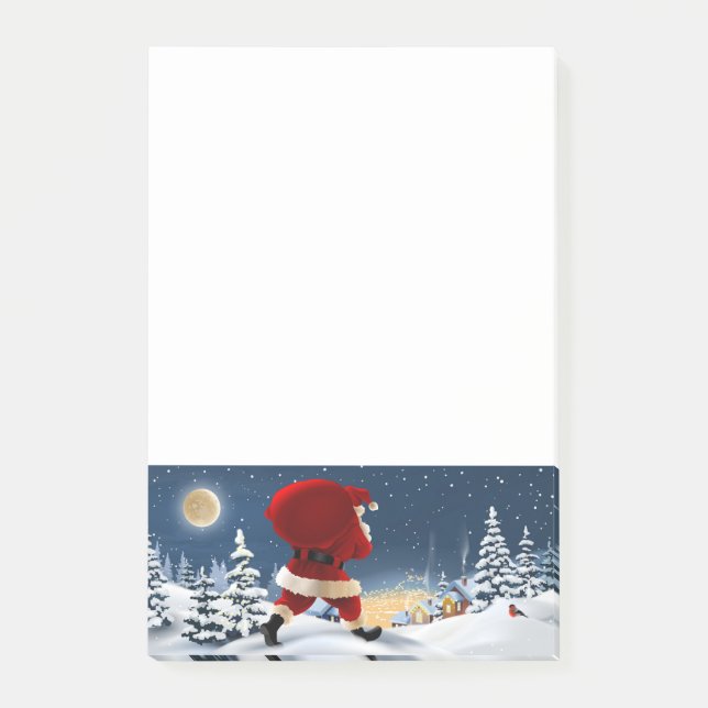 Bloco De Notas Papai Noel (Frente)