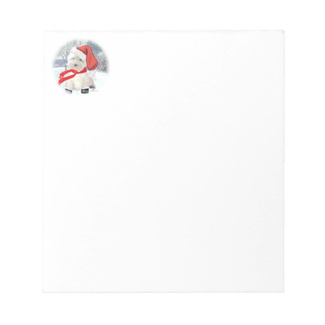 Bloco De Notas Papai Noel de Botas (Frente)