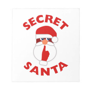 Bloco De Notas Papai Noel Secreto