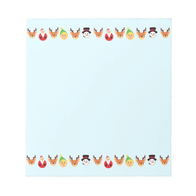 Bloco De Notas Papais noeis e Amigos (Frente)