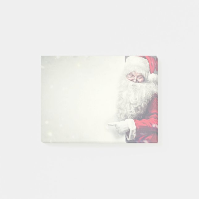 Bloco De Notas Papais noeis Posto-it Note pad (Frente)